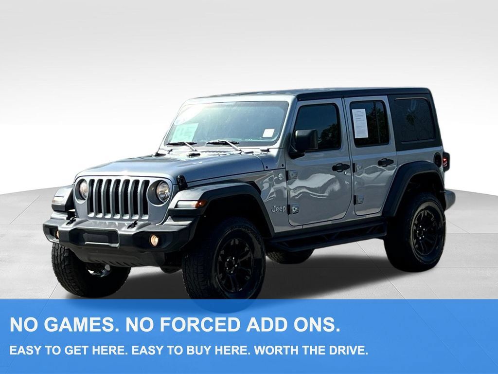 Used 2018 Jeep Wrangler Unlimited Sport S AWD/4WD image 1