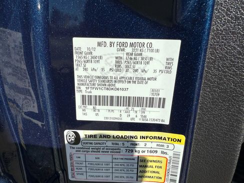 Used 2013 Ford F150 XLT w/ Luxury Equipment Group image 38