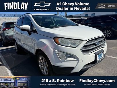 Used 2018 Ford EcoSport SE w/ SE Convenience Package