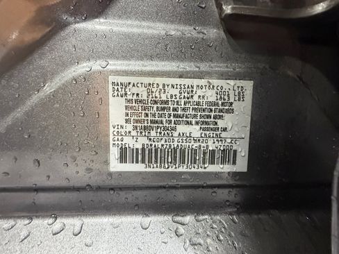 Certified 2023 Nissan Sentra SR w/ Midnight Edition Package image 25