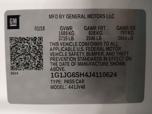 Used 2018 Chevrolet Sonic LT FWD image 33
