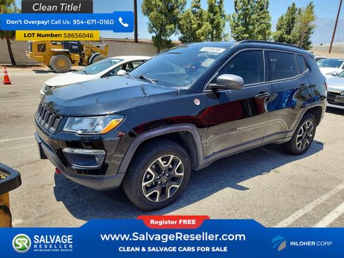 Used 2020 Jeep Compass Trailhawk AWD/4WD image 1