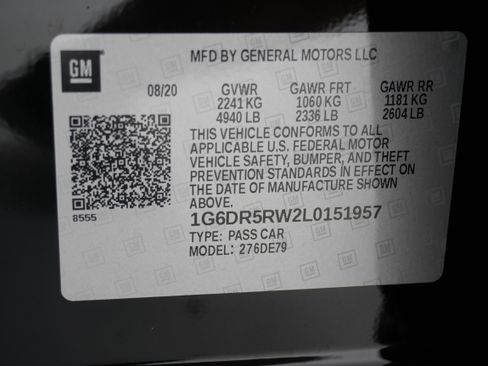 Used 2020 Cadillac CT5 V w/ Driver Awareness Plus Package image 35