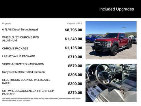 Used 2017 Ford F250 Lariat w/ Chrome Package AWD/4WD image 5