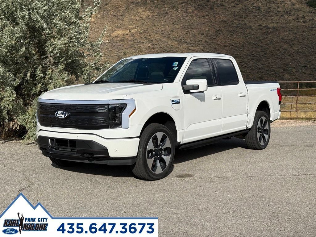 Used 2025 Ford F150 Lightning Platinum AWD/4WD image 1
