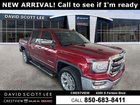 Used 2018 GMC Sierra 1500 SLT w/ SLT Premium Package RWD image 1