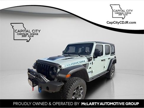 Used 2023 Jeep Wrangler Unlimited Rubicon 4xe w/ Cold Weather Group image 1