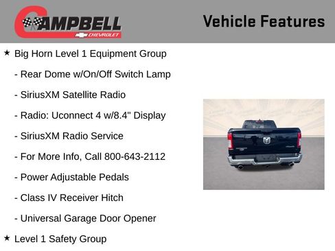 Used 2021 RAM 1500 Big Horn image 16