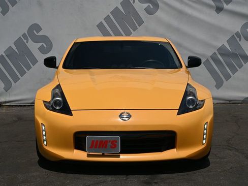 Used 2018 Nissan 370Z Coupe w/ Z34 Heritage Edition - Yellow image 2