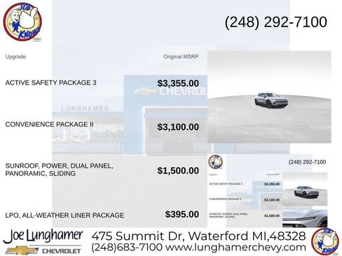 New 2026 Chevrolet Equinox EV LT w/ Active Safety Package 3 FWD image 10