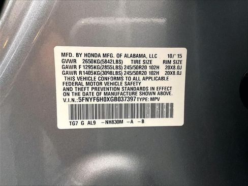 Used 2016 Honda Pilot Elite image 37