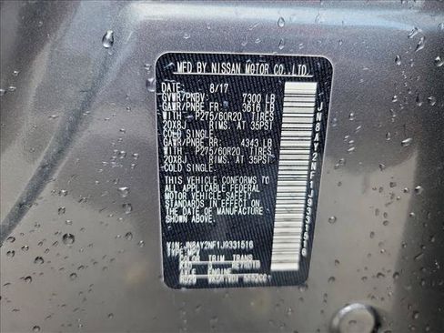 Used 2018 Nissan Armada Platinum w/ Captain Seat Package RWD image 22