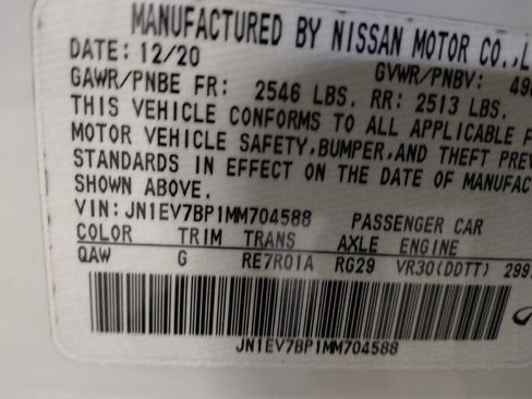 Used 2021 INFINITI Q50 Luxe w/ Cargo Package image 33