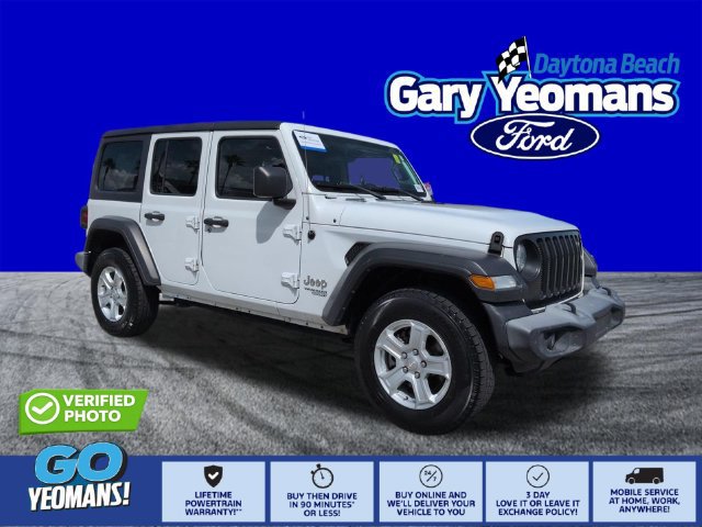 Used 2021 Jeep Wrangler Unlimited Sport AWD/4WD image 1