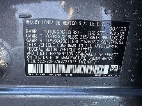 Used 2024 Honda HR-V LX image 31