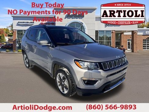 Certified 2018 Jeep Compass Limited w/ Safe & Security Group image 1