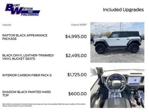 New 2024 Ford Bronco Raptor image 4