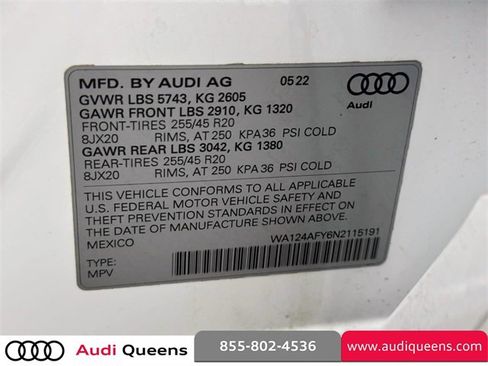 Certified 2022 Audi SQ5 Premium Plus image 38