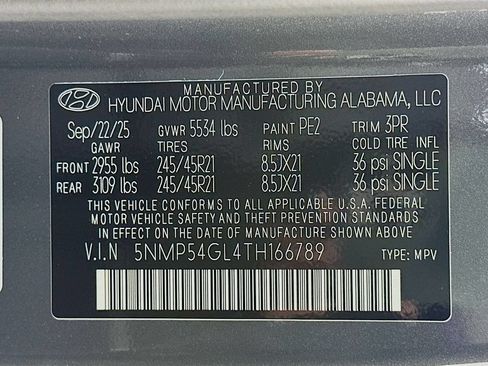 New 2026 Hyundai Santa Fe Calligraphy FWD image 24