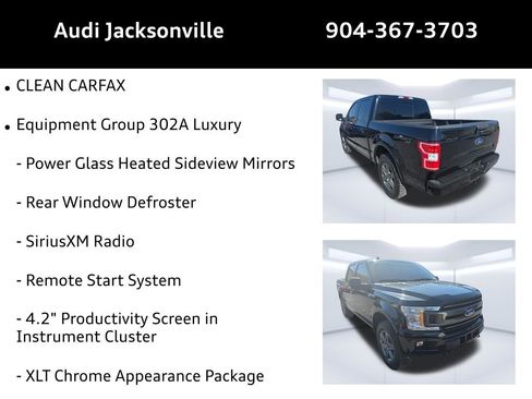 Used 2019 Ford F150 XLT w/ Equipment Group 302A Luxury image 9