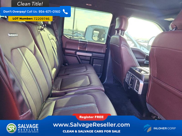 Used 2015 Ford F150 Platinum w/ Equipment Group 701A Luxury AWD/4WD image 13