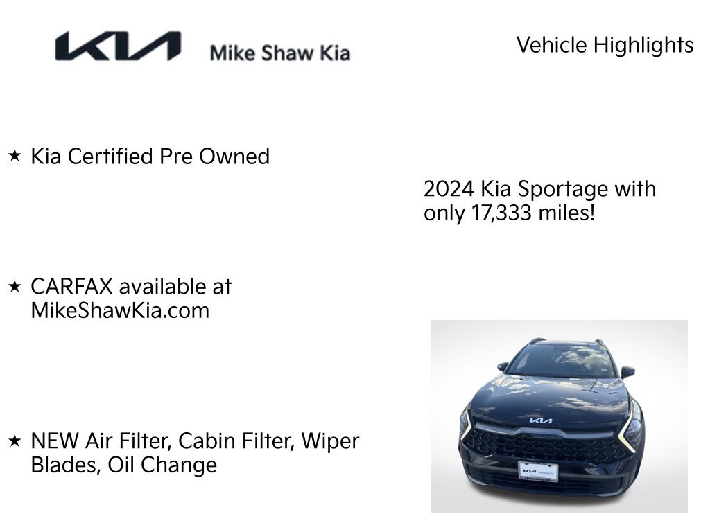 Certified 2024 Kia Sportage X-Line w/ X-Line Premium Package AWD/4WD image 6