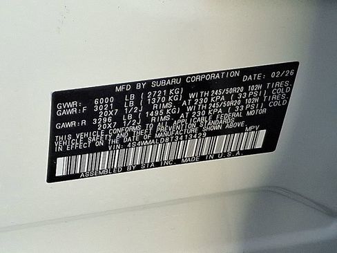 New 2026 Subaru Ascent Bronze Edition image 15