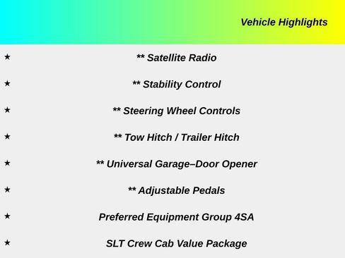 Used 2014 GMC Sierra 1500 SLT w/ SLT Crew Cab Value Package AWD/4WD image 3