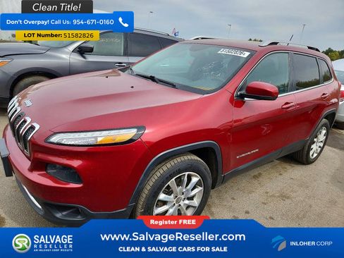 Used 2014 Jeep Cherokee Limited w/ Luxury Group AWD/4WD image 1