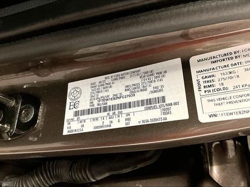 Used 2022 Ford F150 Tremor w/ Equipment Group 401A Mid image 42