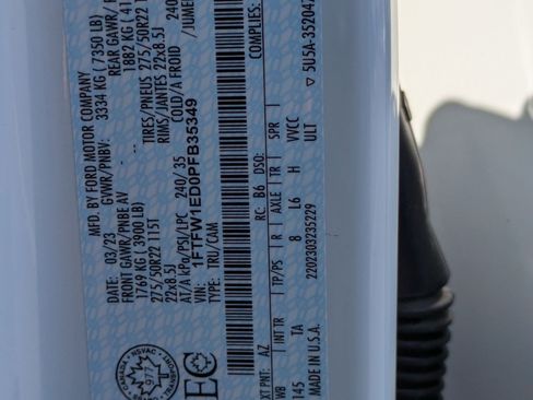 Certified 2023 Ford F150 Limited AWD/4WD image 35