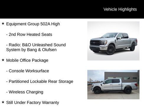 Used 2024 Ford F150 Lariat w/ Equipment Group 502A High image 16