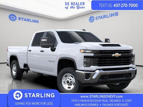 New 2025 Chevrolet Silverado 2500 W/T w/ WT/CX Safety Package AWD/4WD image 6
