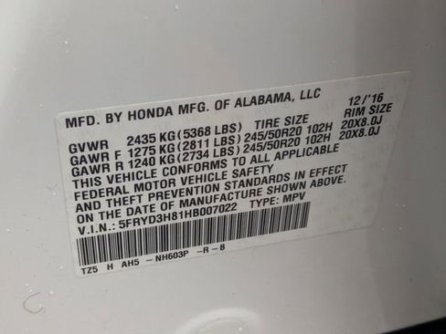 Used 2017 Acura MDX FWD w/ Advance Package image 21