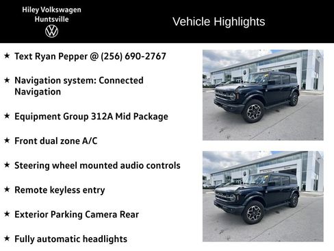 Used 2024 Ford Bronco Outer Banks AWD/4WD image 6