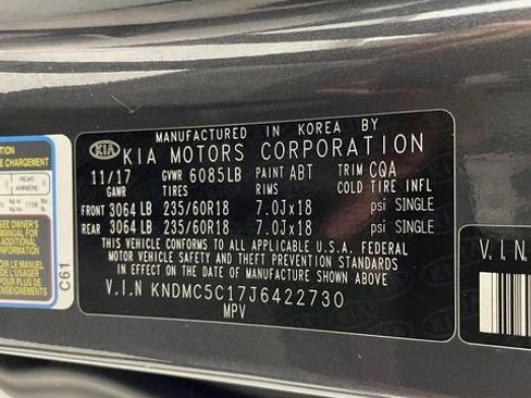 Used 2018 Kia Sedona SX FWD image 27