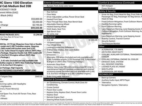 Used 2025 GMC Sierra 1500 Elevation w/ X31 Off-Road Package image 3