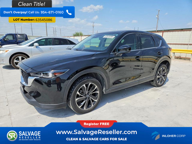 Used 2022 MAZDA CX-5 AWD 2.5 S w/ Premium Package image 1