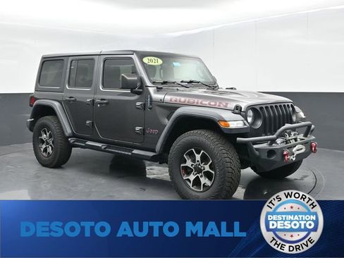 Used 2021 Jeep Wrangler Unlimited Rubicon AWD/4WD image 2