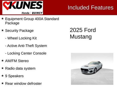 Used 2025 Ford Mustang GT Premium RWD image 2