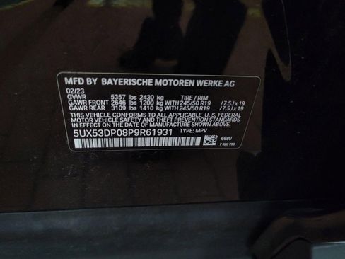 Certified 2023 BMW X3 xDrive30i w/ Premium Package image 16