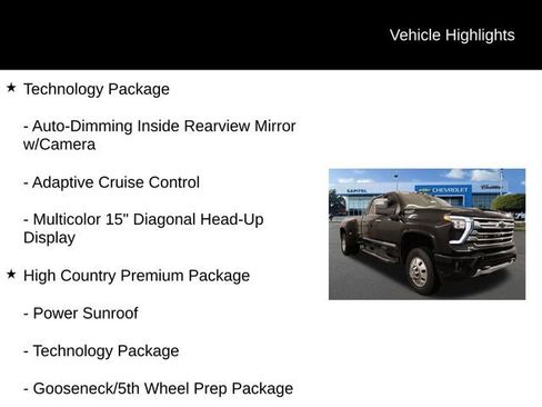 Used 2024 Chevrolet Silverado 3500 High Country w/ High Country Premium Package image 2