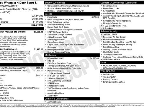 New 2025 Jeep Wrangler Sport S image 4