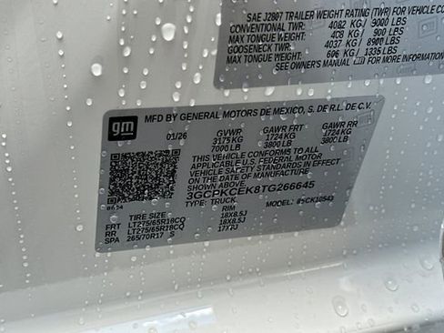 New 2026 Chevrolet Silverado 1500 Custom Trail Boss AWD/4WD image 36