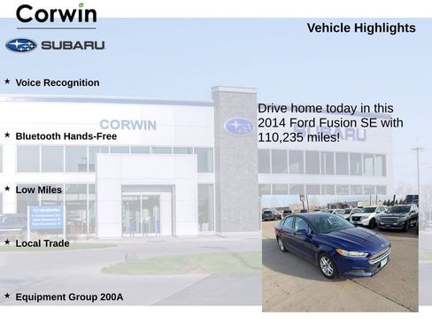 Used 2014 Ford Fusion SE image 6