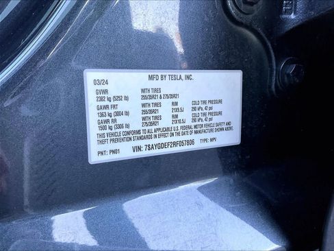 Used 2024 Tesla Model Y Performance AWD/4WD image 34