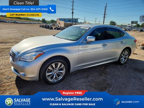 Used 2013 INFINITI M37 x w/ Premium Pkg AWD/4WD image 1