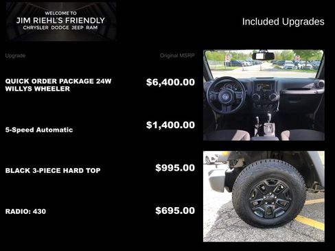 Used 2017 Jeep Wrangler Unlimited Sport AWD/4WD image 11