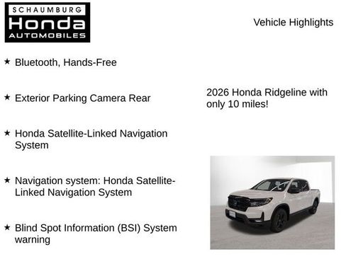 New 2026 Honda Ridgeline Black Edition image 7