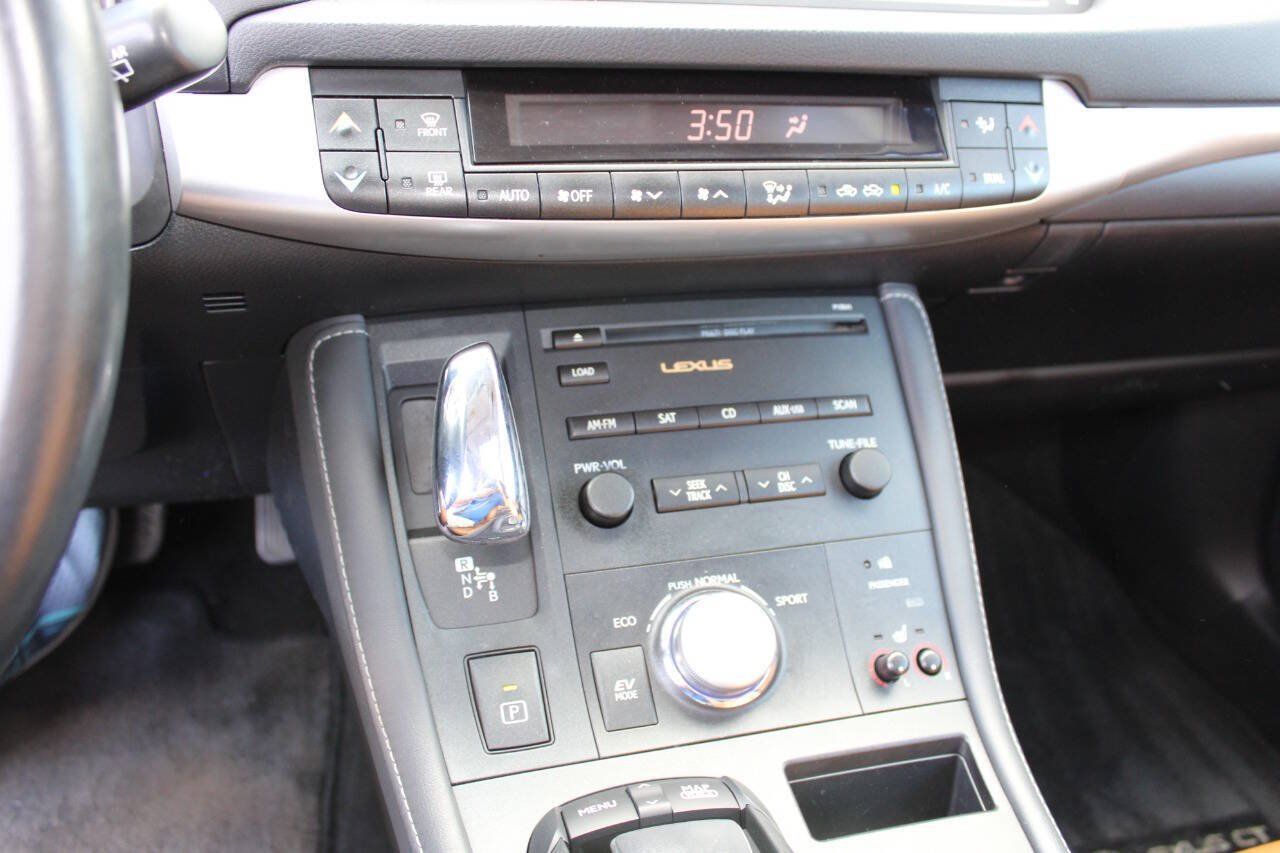Used 2012 Lexus CT 200h Premium w/ Premium Audio Pkg FWD image 17